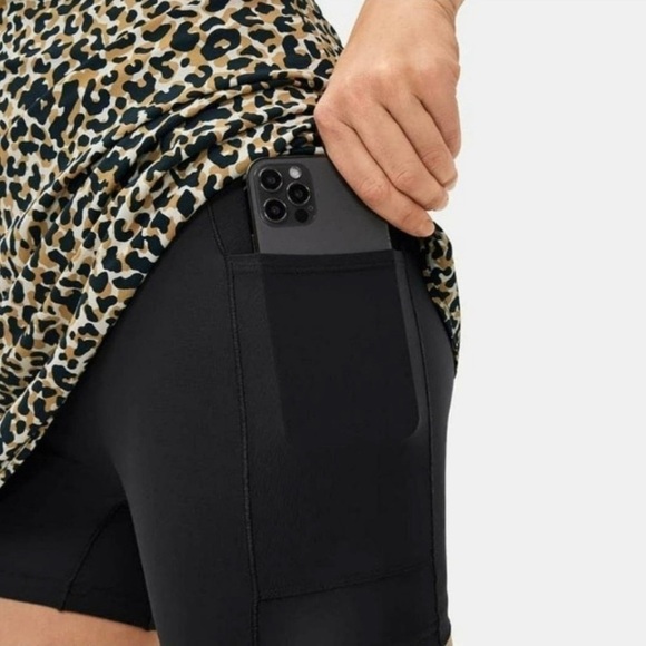 Outdoor Voices The Exercise Dress in Leopard Print - Picture 5 of 14